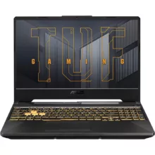لپ تاپ 15.6 اینچی ایسوس مدل TUF Gaming A15 FA506NCR-HN237-R7 7435HS-16GB DDR5-1TB SSD-RTX3050-FHD
