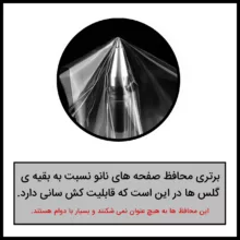محافظ صفحه نمایش حریم شخصی راک اسپیس کد PRV مناسب برای گوشی موبایل سامسونگ Galaxy Z Flip 4