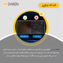 محافظ صفحه نمایش مات دبن مدل Tough مناسب برای گوشی موبایل آنر X6b به همراه محافظ پشت گوشی