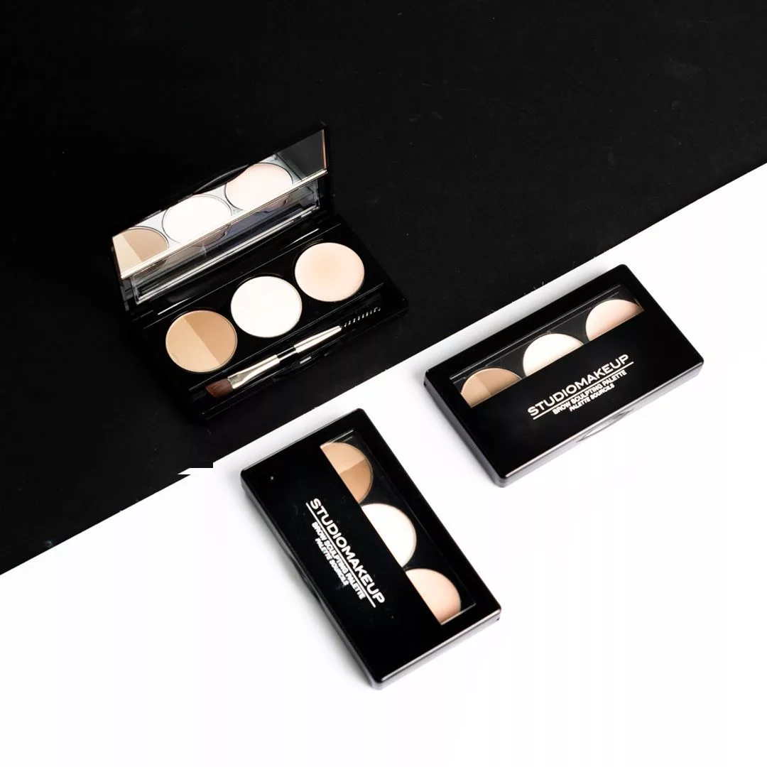 پالت سایه ابرو استودیو میکاپ مدل Brow Sculpting شماره 03