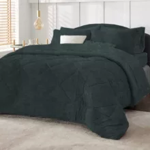 لحاف چیداری مدل پتینه یک نفره سایز 160x220 سانتی متر