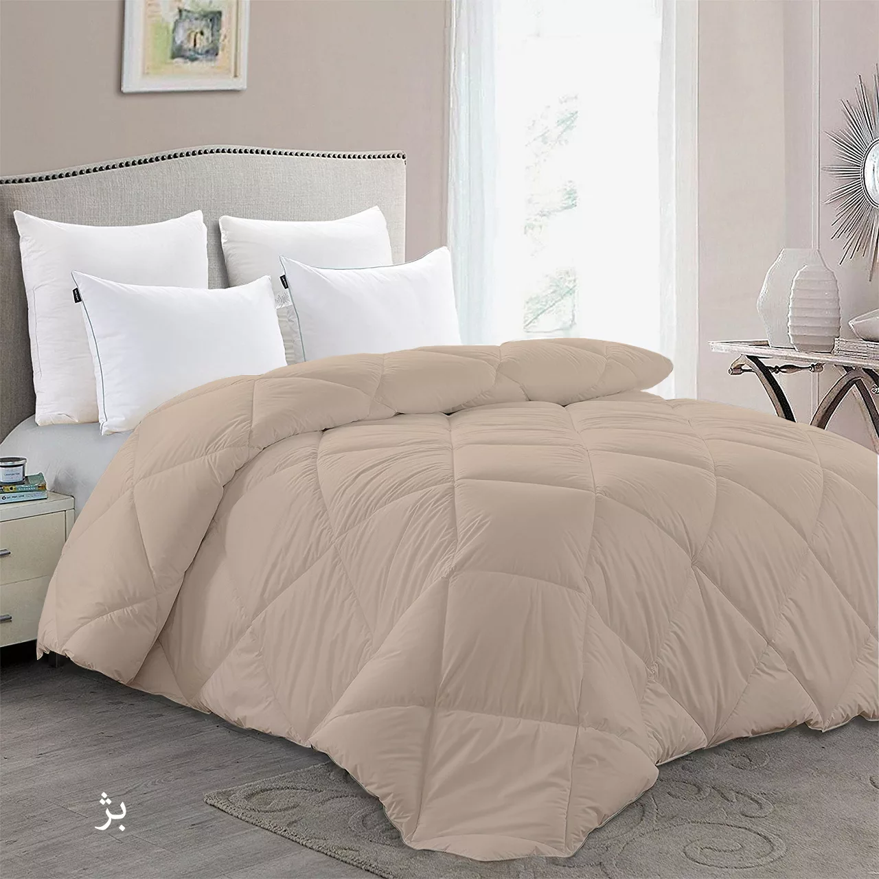 لحاف لایت میکرو راشا دونفره سایز 220×195×215 سانتی متر