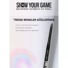 مداد چشم پاستل مدل SHOW YOUR GAME شماره 406