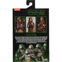 اکشن فیگور نکا مدل آپریل اونیل Teenage Mutant Ninja Turtle مجموعه 9 عددی
