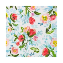 روکش لحاف آدنو مدل Flowers کد IR186 یک نفره سایز 160×220 سانتی متر
