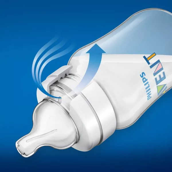 شیشه شیر اونت مدل anti-colic ظرفیت 125 میلی لیتر بسته 2 عددی