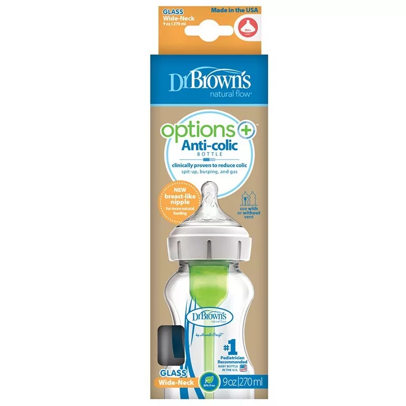 شیشه شیر دکتر براونز مدل 2021 گنجایش 270 میلی لیتر