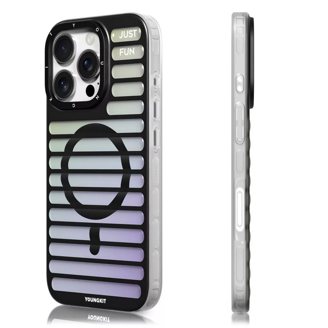 کاور یانگ کیت مدل 03-Color-Changing Luggage مناسب برای گوشی موبایل اپل iphone 16pro