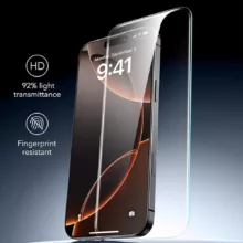 محافظ صفحه نمایش ای اِس آر مدل Armorite مناسب برای گوشی موبایل اپل iPhone 16 Pro Max به همراه ابزار نصب