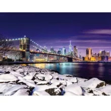 پازل 1500 تکه راونزبرگر مدل Winter in New York کد 17108