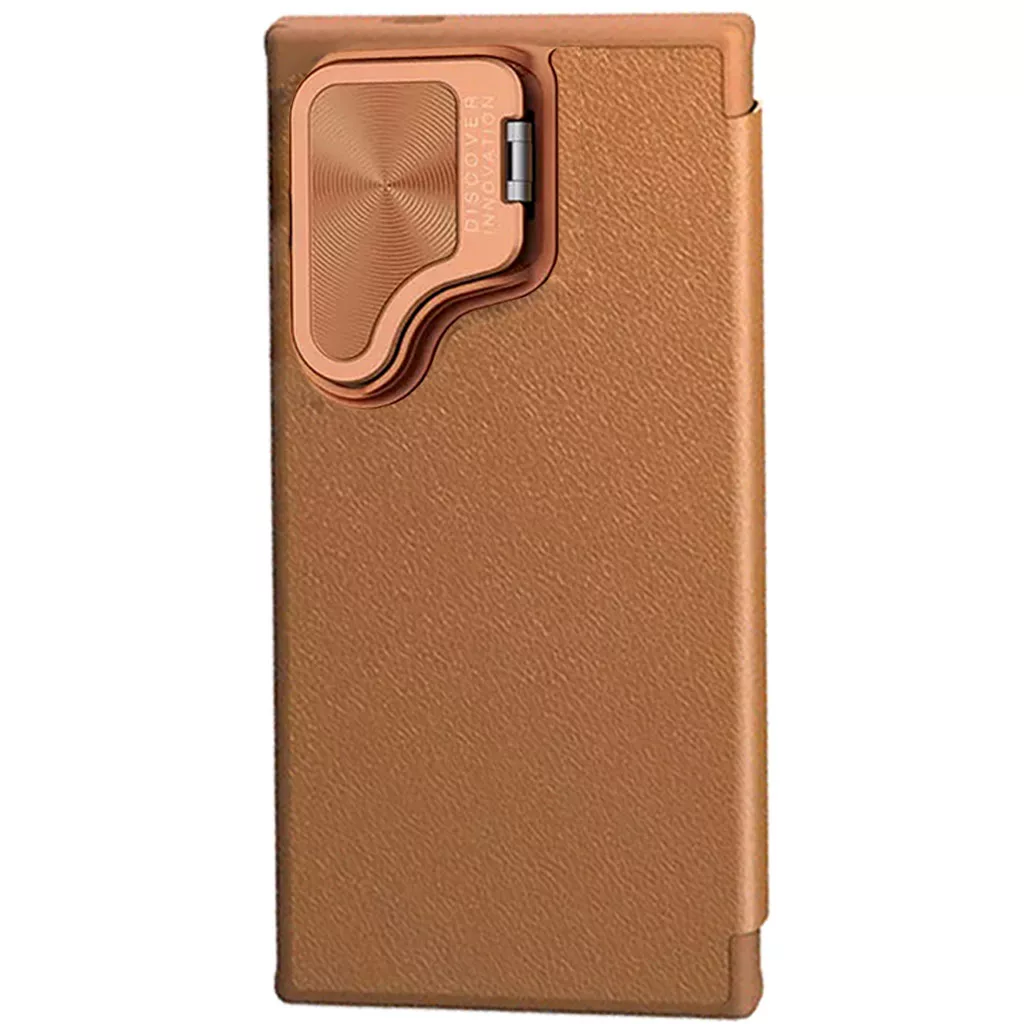 کیف کلاسوری نیلکین مدل Qin Prop Leather مناسب برای گوشی موبایل سامسونگ Galaxy S24 Ultra