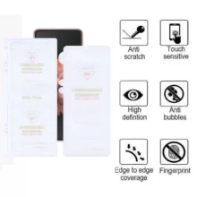 محافظ صفحه نمایش بوف مدل Hydrogel مناسب برای گوشی موبایل سامسونگ Galaxy Z Flip 6 به همراه محافظ پشت گوشی