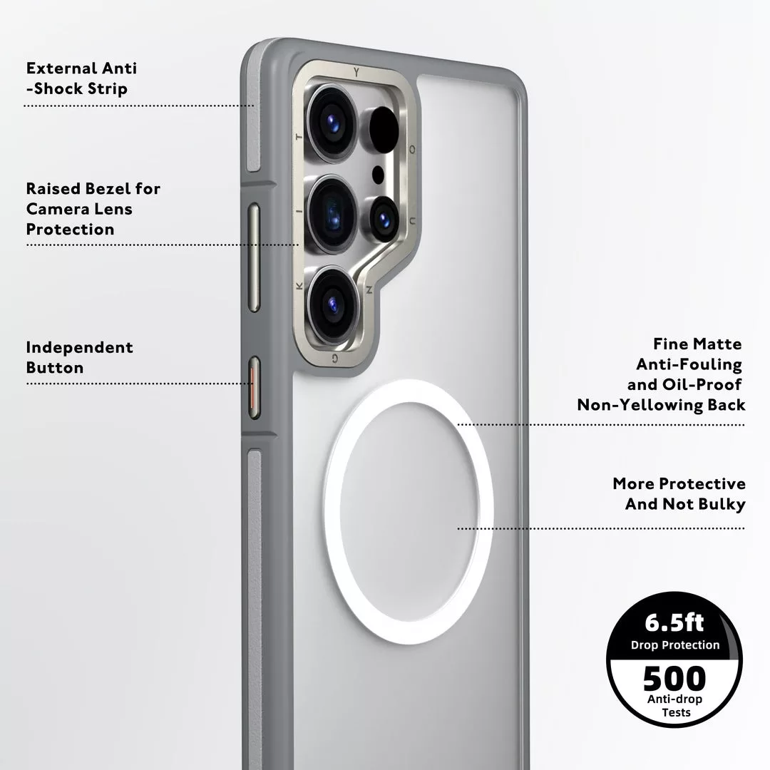 کاور یانگ کیت مدل Rock Sand Magnetic مناسب برای گوشی موبایل سامسونگ Galaxy S25 Ultra