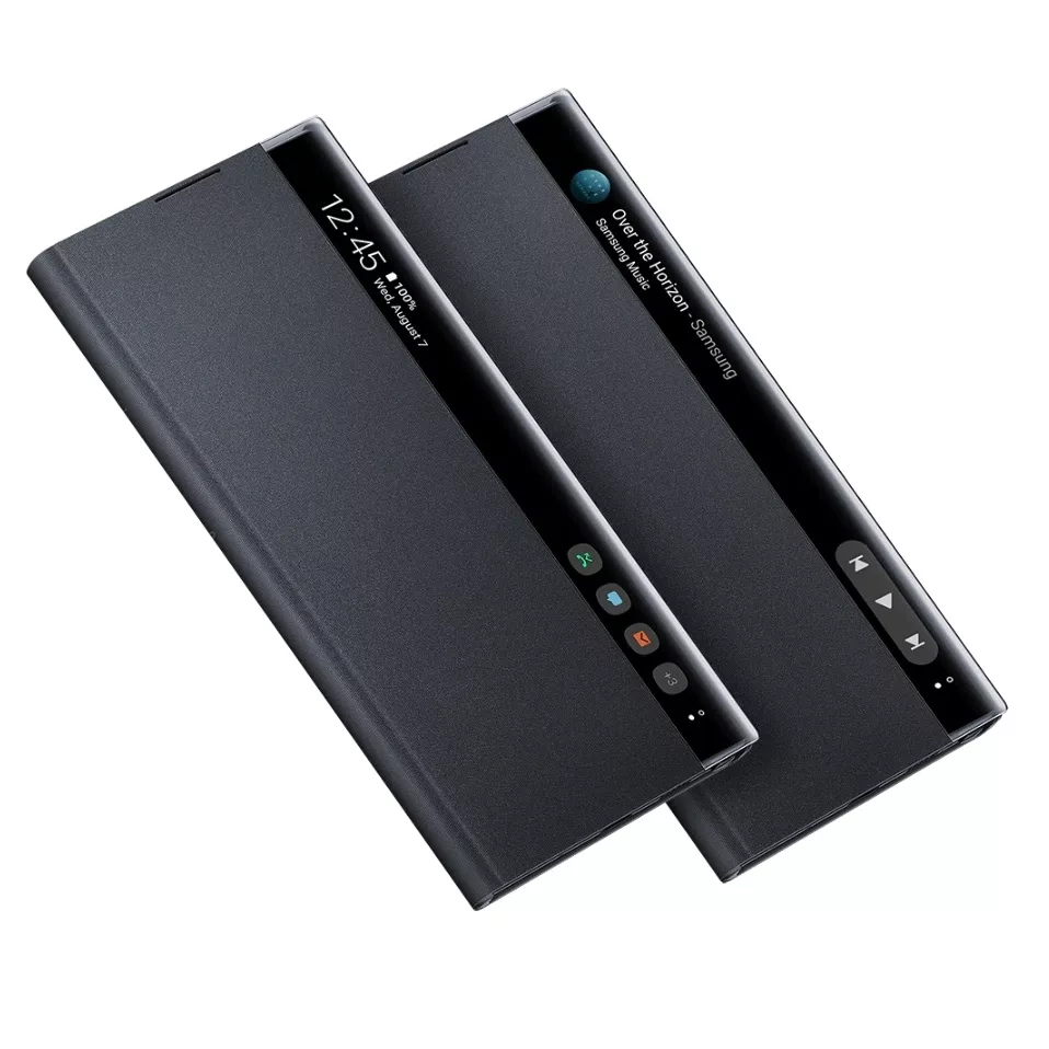 کیف کلاسوری مدل Clear View Cover مناسب برای گوشی موبایل سامسونگ Galaxy Note 10 Plus