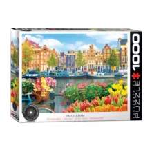 پازل 1000 تکه یوروگرافیکس پازلز مدل 6000-5865 Amsterdam, Netherlands