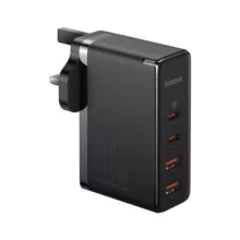 شارژر دیواری 100 وات بیسوس مدل GAN5 PRO 100W به همراه کابل USB-C