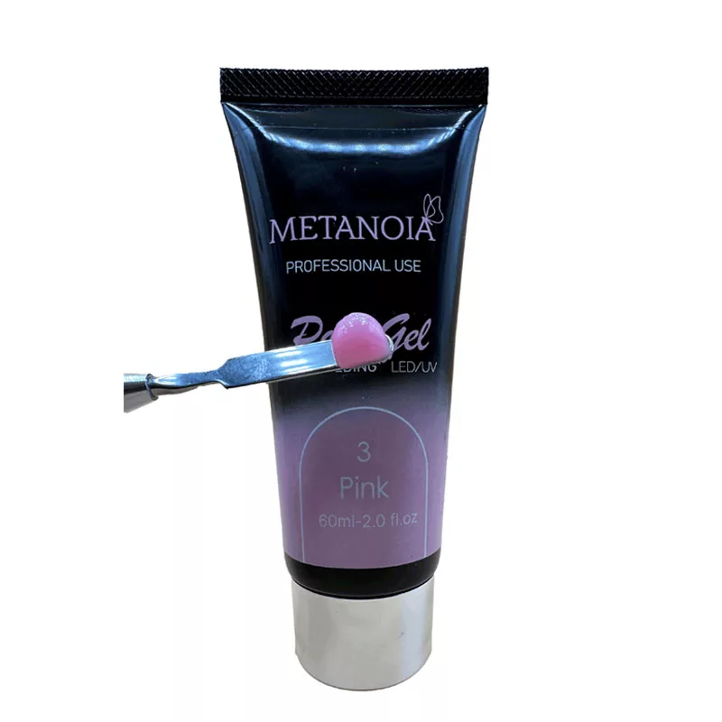 پلی ژل کاشت ناخن متانویا کد 03 حجم 60 میلی لیتر