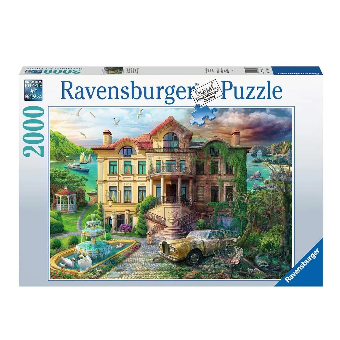 پازل 2000 تکه راونزبرگر مدل Cove Manor Echoes کد 17464