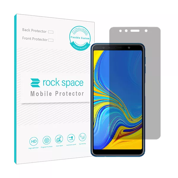 محافظ صفحه نمایش حریم شخصی راک اسپیس کد PRV مناسب برای گوشی موبایل سامسونگ Galaxy A7 2018 / A750