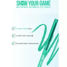 مداد چشم پاستل مدل SHOW YOUR GAME شماره 411