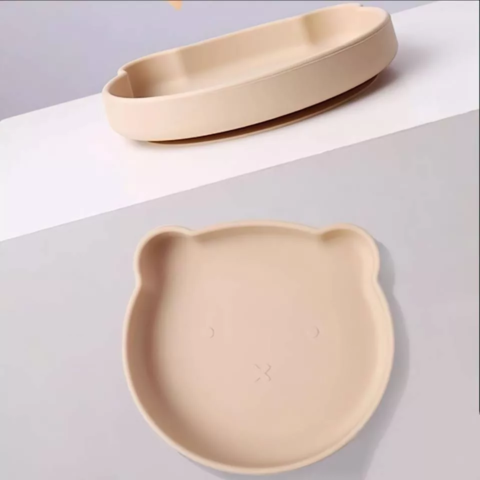 ظرف غذا کودک مدل سیلیکونی مجموعه 4 عددی