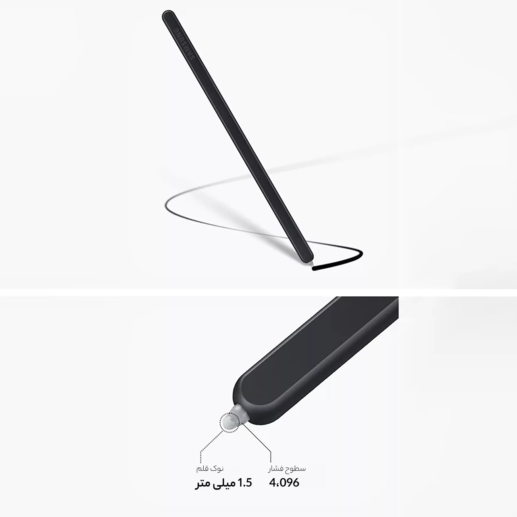 کاور بادیگارد مدل S Pen مناسب برای گوشی موبایل سامسونگ Galaxy Z Fold 6
