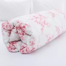 روکش لحاف انگلیش هوم مدل Snow Rose دو نفره سایز 200x220 سانتی متر