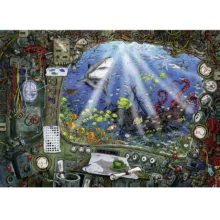 پازل 759 تکه راونزبرگر مدل Escape Puzzle 4 Submarine کد 19959