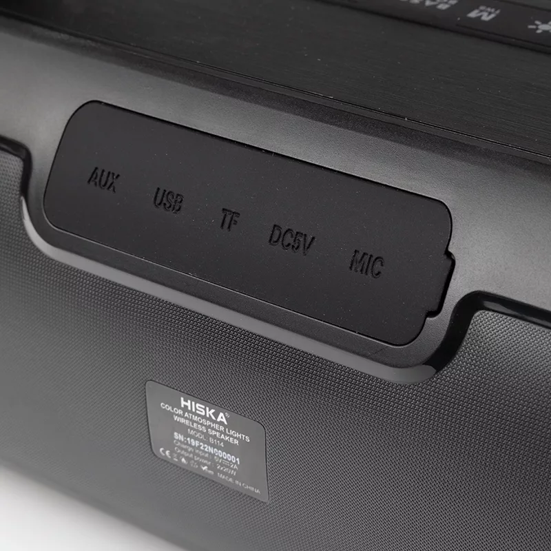 اسپیکر بلوتوثی قابل حمل هیسکا مدل B114