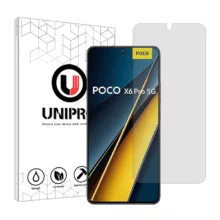 محافظ صفحه نمایش شفاف یونی پرو مدل Explosion Proof مناسب برای گوشی موبایل شیائومی Poco X6 Pro