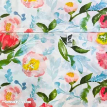 روکش لحاف آدنو مدل Flowers کد IR186 دونفره سایز 220x240 سانتی متر