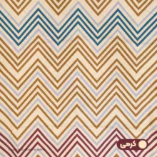 روکش لحاف آدنو مدل Zigzag کد IR38 یک نفره سایز 160x220 سانتی متر