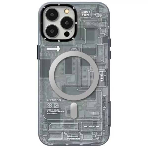 کاور یانگ کیت مدل 02-Technology Futuristic مناسب برای گوشی موبایل اپل iphone 15 promax