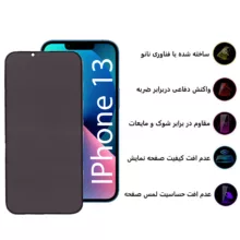 محافظ صفحه نمایش حریم شخصی بوف مدل Privacy-Pro مناسب برای گوشی موبایل اپل Iphone 13