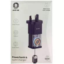 پاوربانک گرین لاین مدل  GL-536 ظرفیت 5200 میلی آمپر ساعت