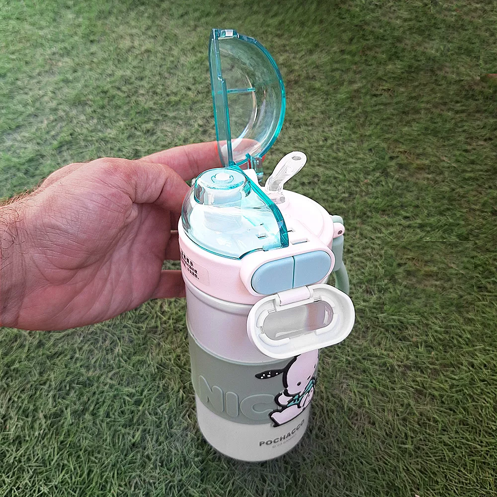 فلاسک مدل فانتزی دو حالته طرح سگ کد 2 گنجایش 0.5 لیتر