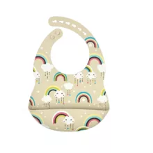 ظرف غذای کودک مدل رنگین کمان مجموعه 7 عددی