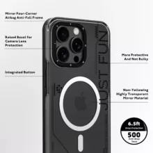 کاور یانگ کیت مدل Removable Crystal کد Z02 مناسب برای گوشی موبایل اپل iphone 16promax
