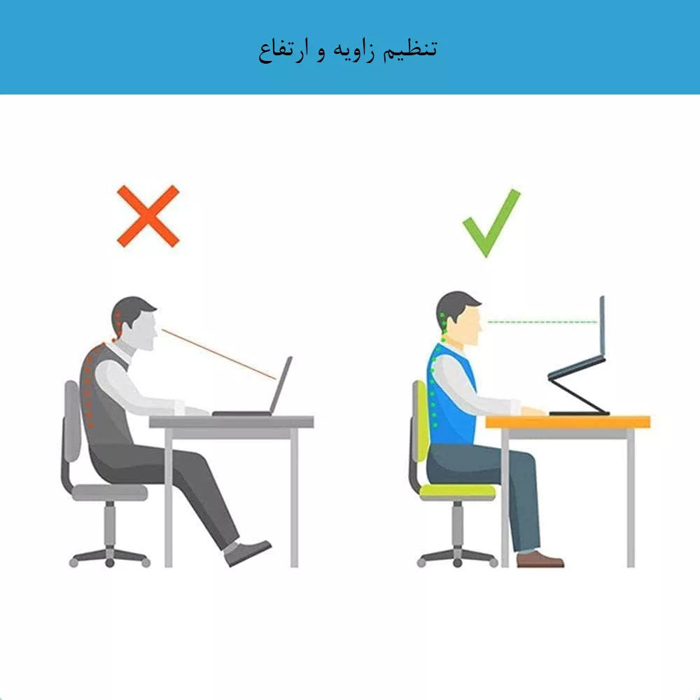 پایه نگهدارنده لپ تاپ مدل B03