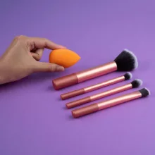 ست برس و پد آرایشی مینیسو مدل c456 مجموعه 5 عددی