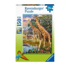 پازل 150 تکه راونزبرگر مدل Colourful Savannah کد 12943