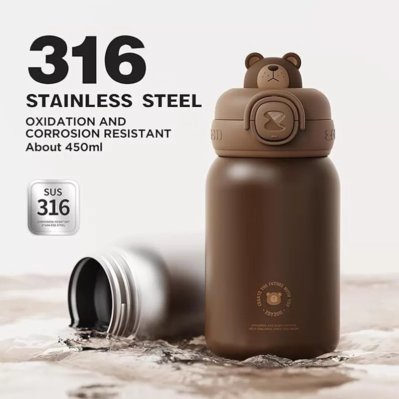 فلاسک زوی زویی مدل Bear کد E8 گنجایش 0.45 لیتر