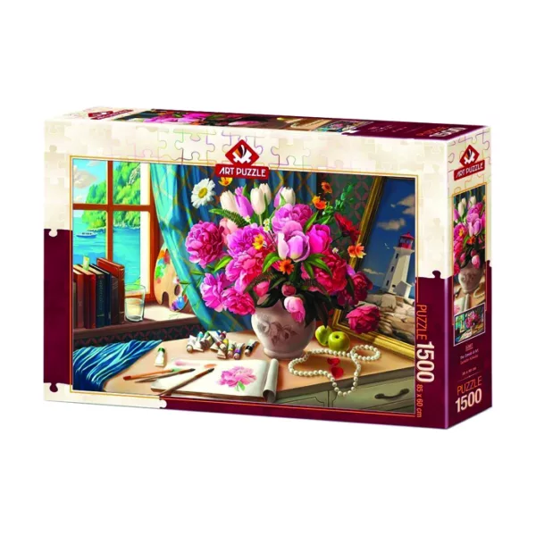 پازل 1500 تکه آرت پازل طرح The Smell of Art كد 5387
