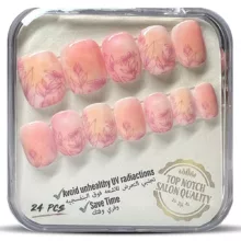 ناخن مصنوعی میراکل آرت کد SH24021 بسته 24 عددی