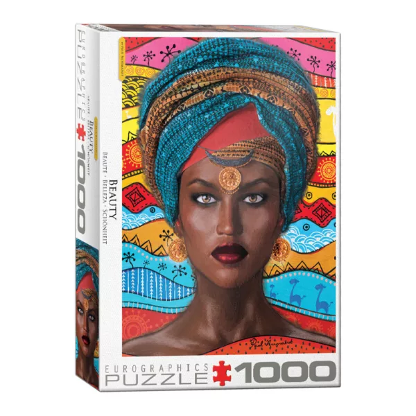 پازل 1000 تکه یوروگرافیکس پازلز مدل Beauty كد 5620-6000