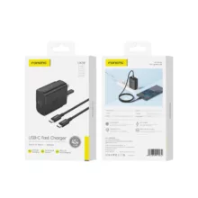 شارژر دیواری 45 وات  فوننگ مدل S24 ULTRA به همراه کابل تبدیل USB-C