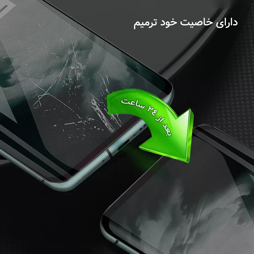 محافظ صفحه نمایش پرایوسی راک اسپیس مدل HyPRV مناسب برای گوشی موبایل آنر X7