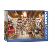 پازل 2000 تکه یوروگرافیکس پازلز مدل The General Store كد 5481-8220