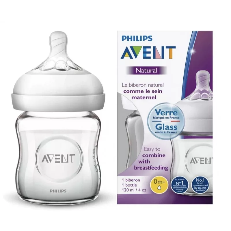 شیشه شیر اونت مدل Natural ظرفیت 120 میلی لیتر