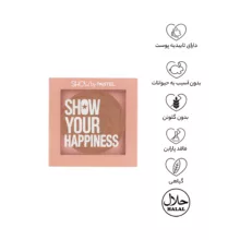 رژگونه پاستل مدل HAPPINESS شماره 208
